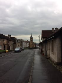 Clackmannan village street